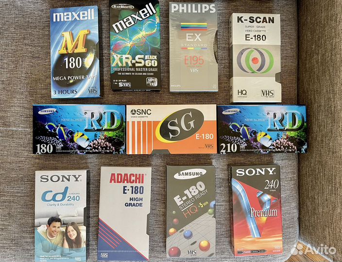 Видеокассеты VHS