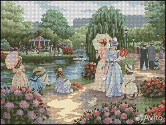 Вышивка крестом. Схемы