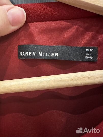 Красное платье Karen Millen