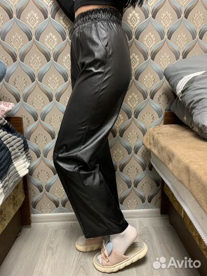 Кожаные брюки