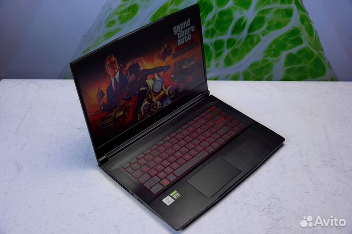 Ноутбук MSI Thin для игр / RTX 3060 / Core i5