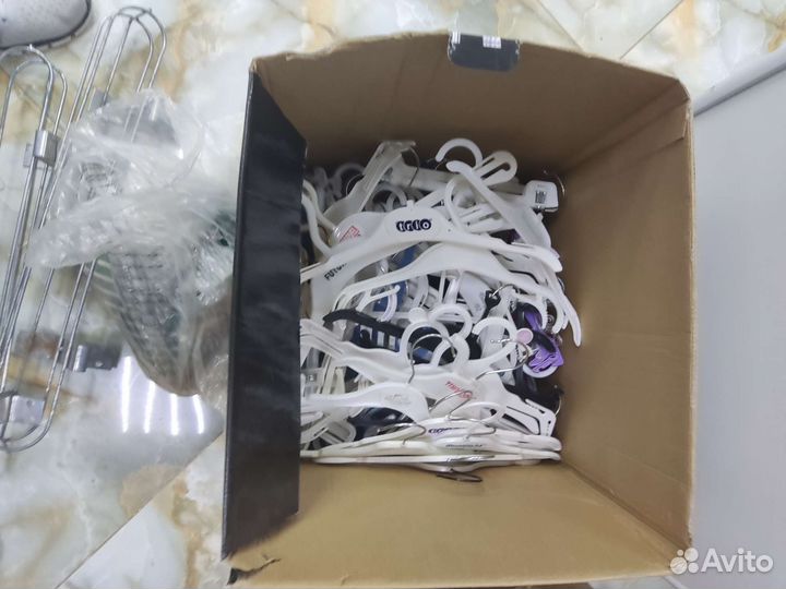 Вешалки плечики детские по 5, пластик 10силикон 25