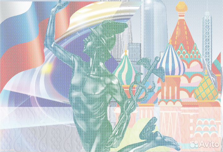 Дизайн макет служебных удостоверений стиль гильош