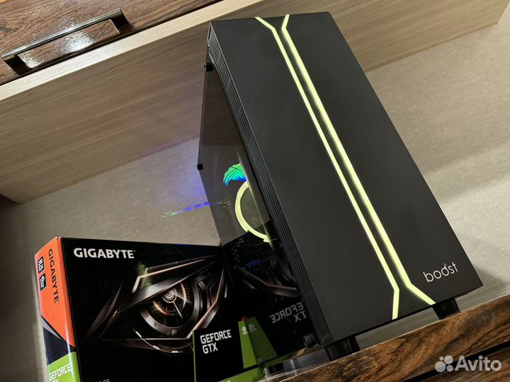 Игровой пк 10/20 ядер, 32озу, GTX 1660ti, ssd