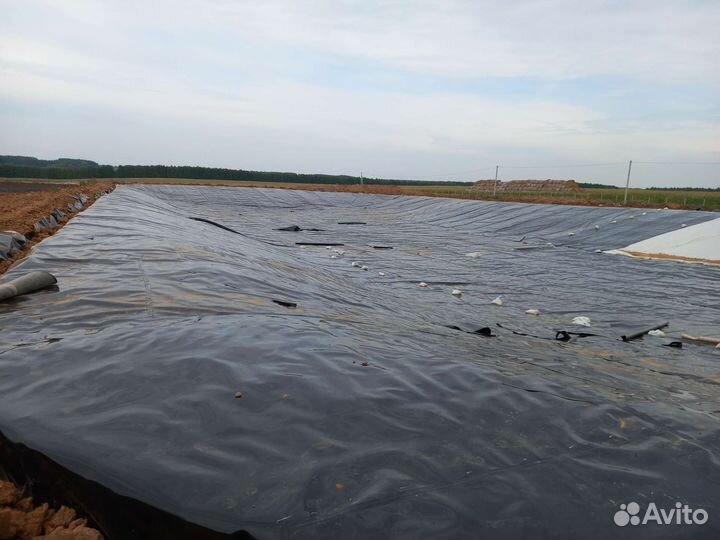 Монтаж сварка геомембраны