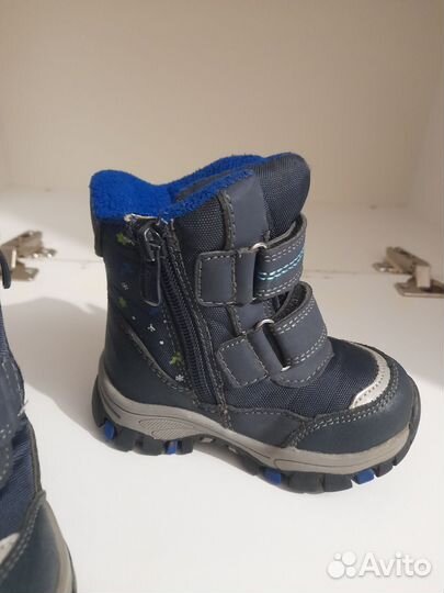 Зимние ботинки детские 22 рр