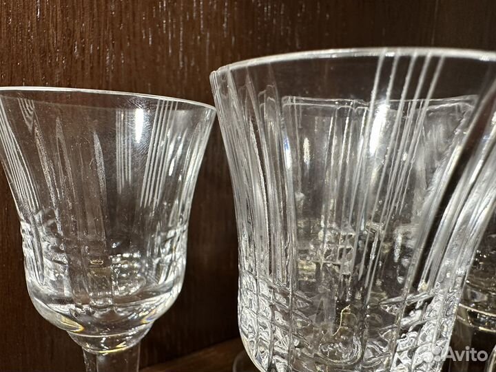 Стопки рюмки на ножке хрусталь СССР