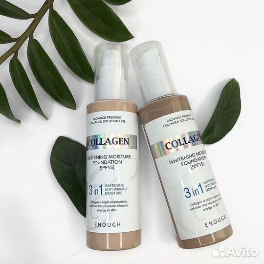 Collagen enough тональный крем