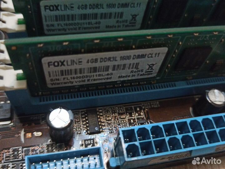 Материнская плата с процессором i5