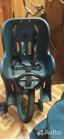 Детское велокресло на багажник