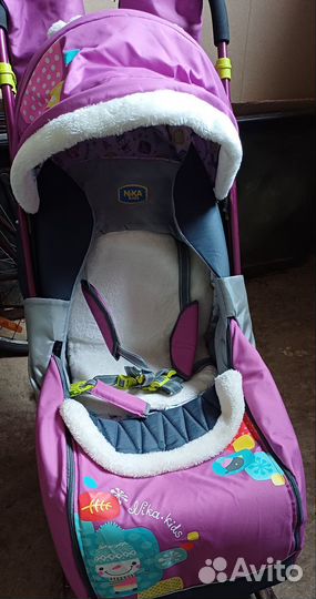 Детские санки коляска Nika kids