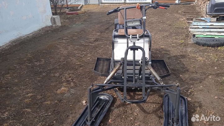 Мотобуксировщик мотособака бурлак