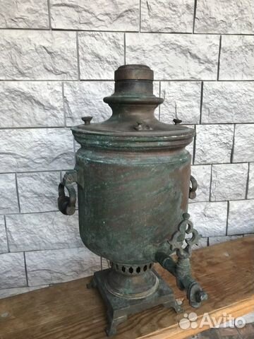 Самовар дома Шемариных на 7 л. с медалями