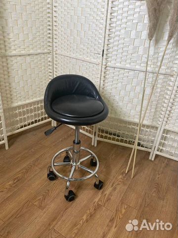 Стул для салона мастерам новый черный