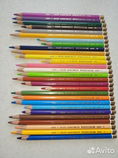 Акварельные карандаши koh-i-noor 28 шт