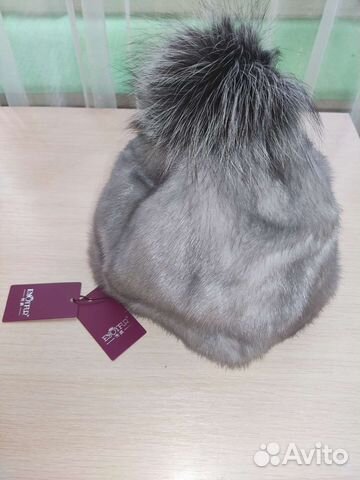 Шапка из норки новая
