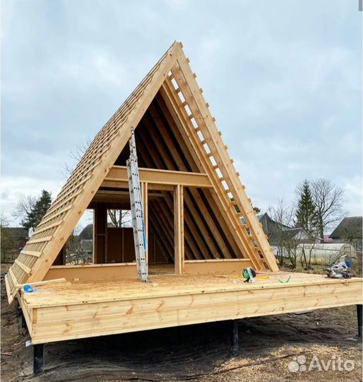 Дом афрейм a-frame