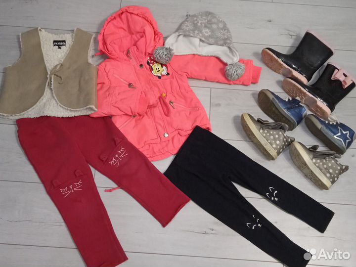 Вещи для девочки пакетом