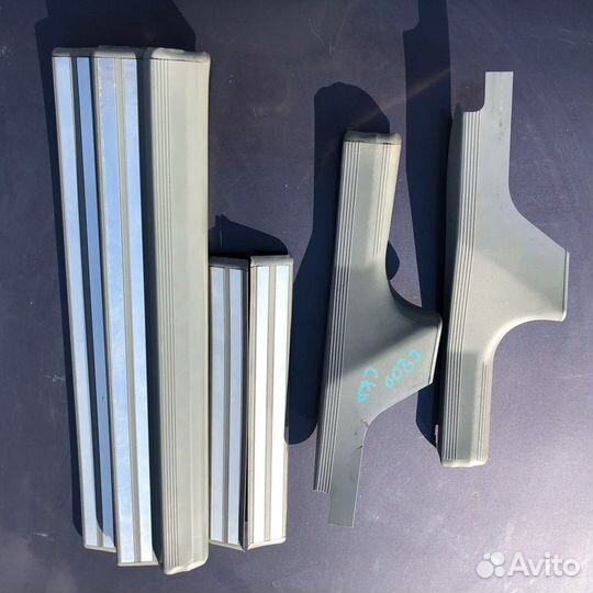 Накладки на порог Мерседес W202 внутренние