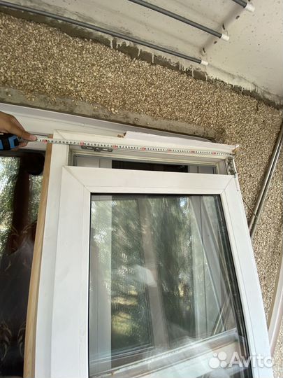 Балконный блок с дверью 121 серия