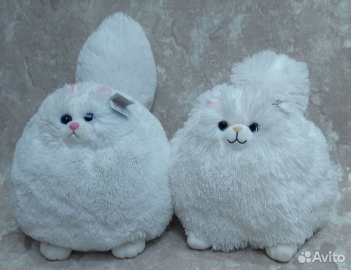 Кот круглый - мягкая игрушка