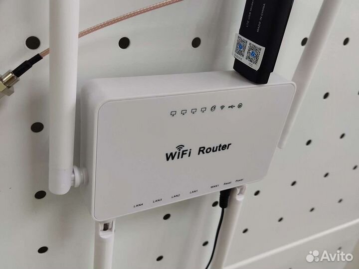 Комплект интернет для дачи. Модем + Роутер