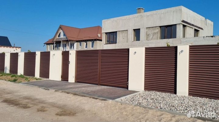 Забор Жалюзи / Ранчо Металлический