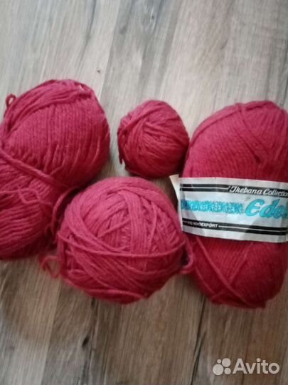 Пряжа для вязания много