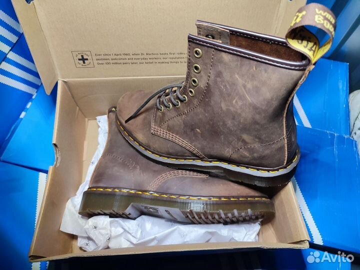 Dr martens 1460 brown оригинал