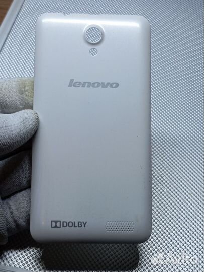 Lenovo A319. Задняя крышка. Оригинал. Белая