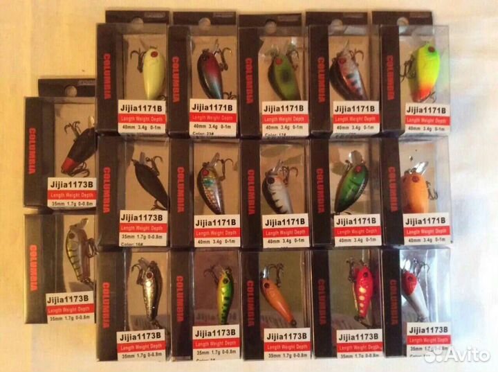 Чаббики Поппера Воблера известных брендов