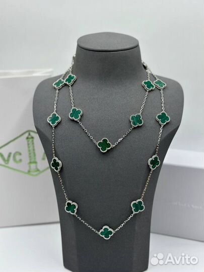 Серьги Van Cleef премиум качества