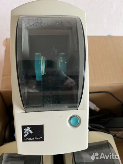 Принтер для печати штрих кода zebra LP 2824 Plus