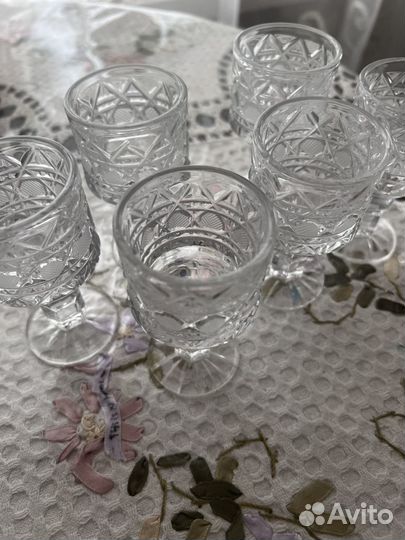 Хрусталь фужеры и рюмки