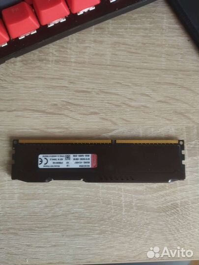 Оперативная память ddr3 8 gb hyperx fury