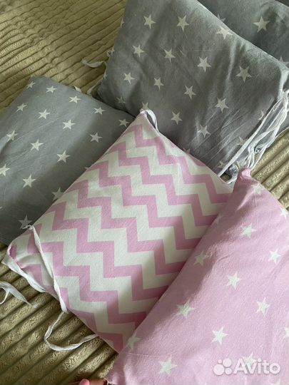 Бортики в детскую кроватку