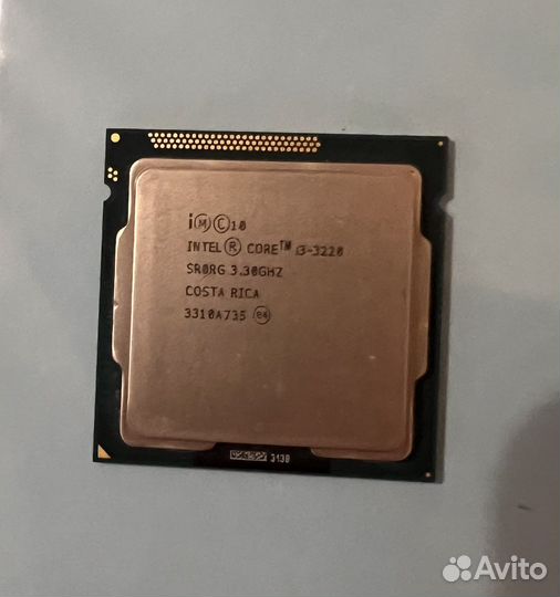 Процессор inter core i3 3220