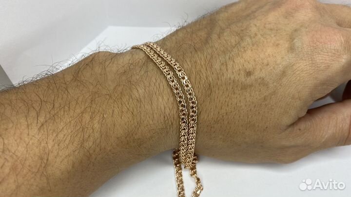 Золотая цепь бисмарк 50 см