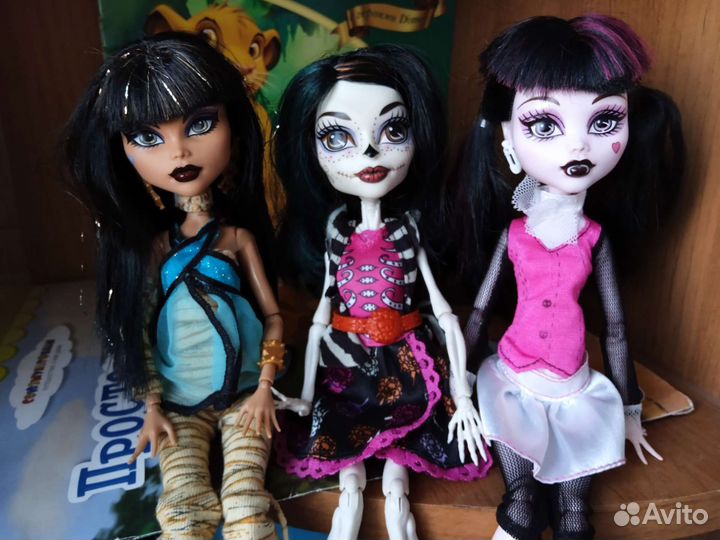 Кукла монстер хай базовые