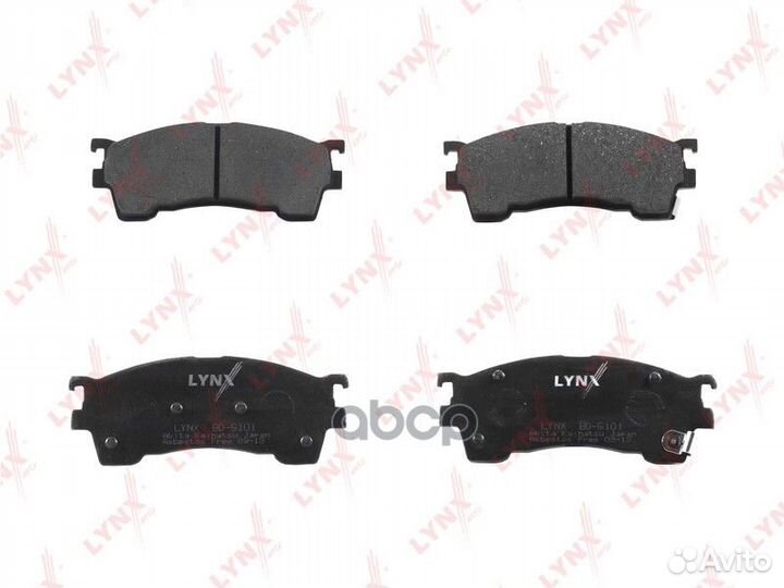 Колодки тормозные дисковые перед BD5101 LYN
