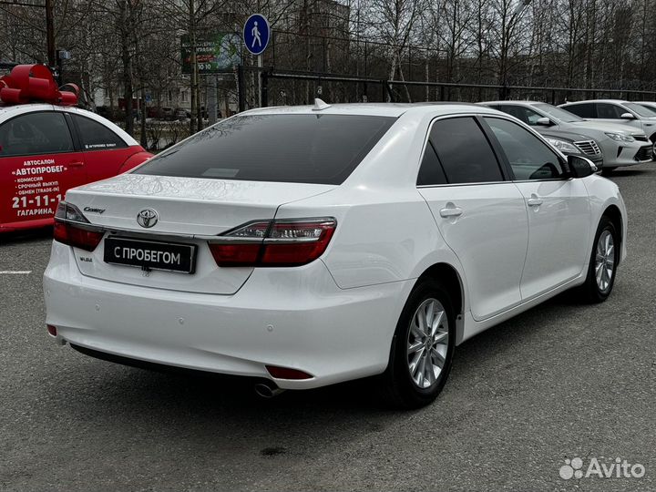 Toyota Camry 2.5 AT, 2017, 67 870 км