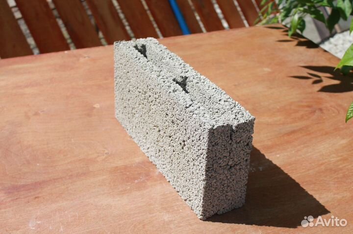 Стеновые Блоки(Полублок Керамзитобетонный 9 См)