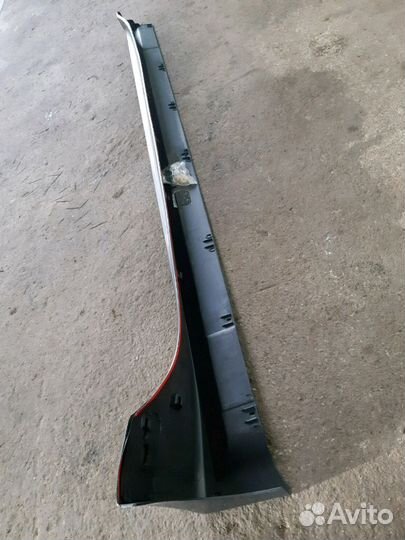 Накладка порога Mitsubishi Lancer X