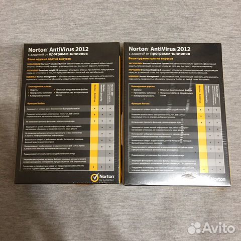 Антивирус Norton Antivirus на 3 компьютера 1 год