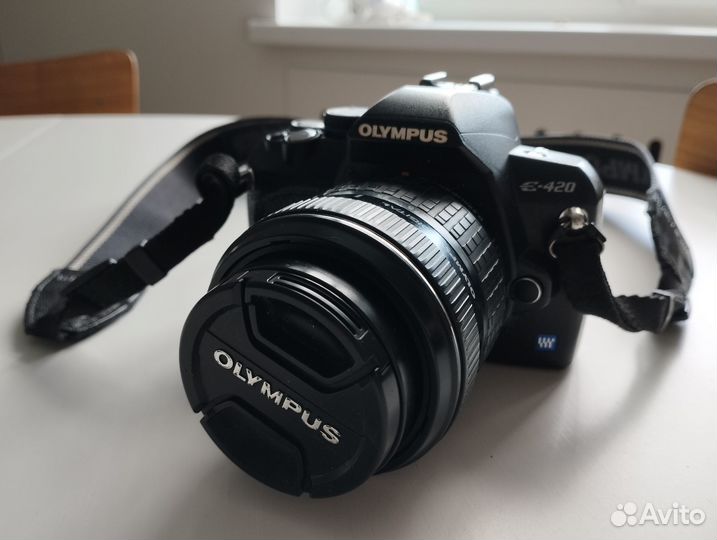 Зеркальный фотоаппарат olympus e420