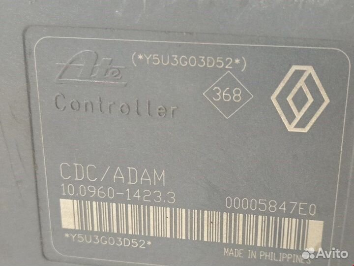 Блок ABS для Renault Laguna 2 7701208531