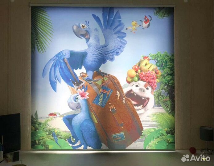 Рулонные шторы с Фотопечатью
