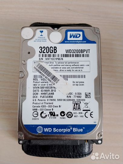 Жесткий диск HDD 320 Гб