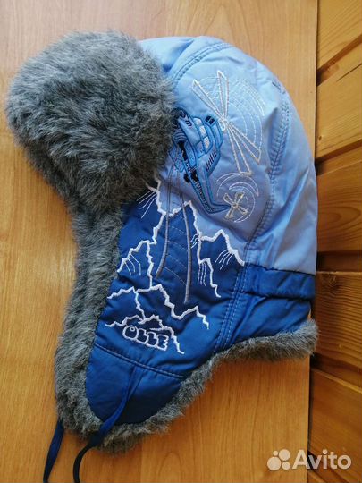 Шапка-ушанка зимняя для мальчика