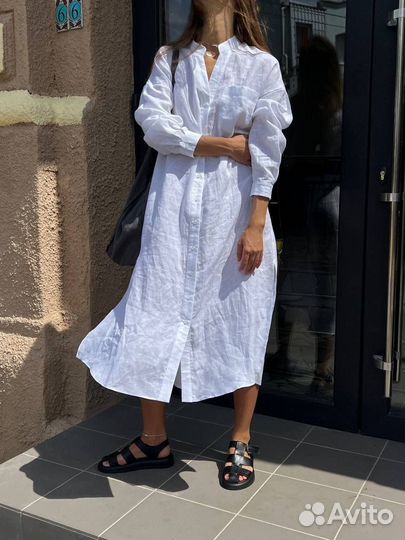 Платье женское летнее Лен 44/50